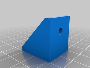 2020 extrusion corner brace 3d printing 3d print model - Mito3D