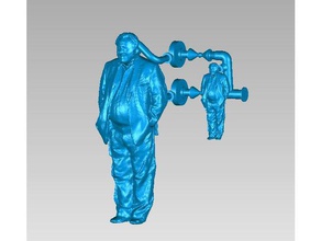 peter weibel 10 art maschine tubazioni zkm 3d print model - Mito3D