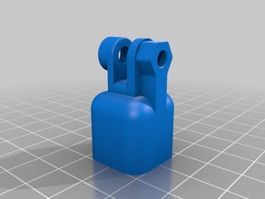 garmin virb elite adaptador de trípode La impresión en 3d 3d print model - Mito3D