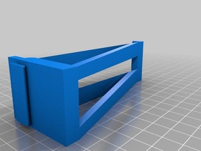 Yukarı mini makara tutucu 3 parti filaman 3d yazıcı parçaları 3d print model - Mito3D