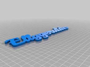 ellygeraldo llaveros personalizado 3d print model - Mito3D