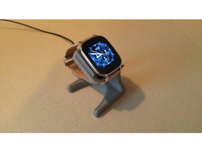 asus zenwatch 2 wi502 stand le bricolage la smartwatch wi502q wren 3d print model - Mito3D