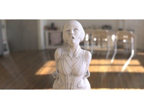 quorra Skulpturen tron legacy 3d print model - Mito3D