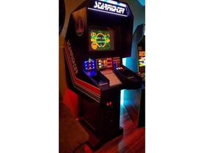 starfighter arcade partes jogos de vídeo cabinet joystick last 3d print model - Mito3D