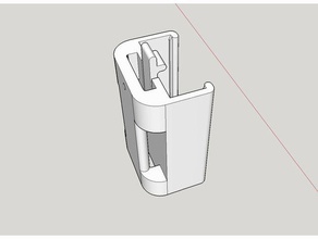 hormann remote cradle v4 - 2 way strap outdoor & garden 3d print model - Mito3D