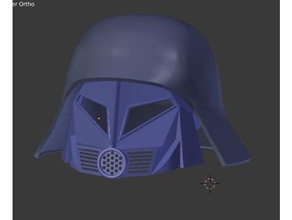 spaceballs - dark helmet's helmet costume spaceball 3d print model - Mito3D