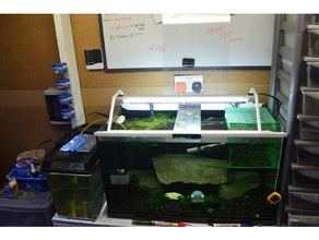 la nourriture des poissons titulaire les animaux de compagnie 3d print model - Mito3D