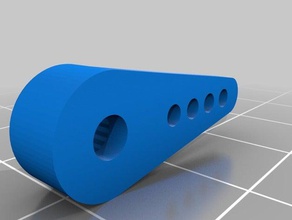 standar bras de servo le bricolage 3d print model - Mito3D