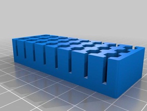 3x8 bits tool holders & boxes customized 3d print model - Mito3D
