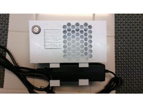 tpa3116d2 120w bluetooth amplifier board wall mount case 3d printing 3d print model - Mito3D
