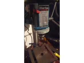 depth stop clarke cdp5 drill press machine tools 3d print model - Mito3D