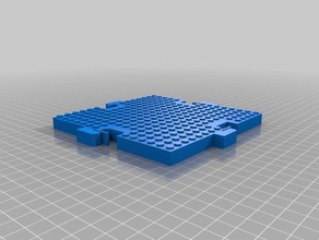 lego placa de construcción del módulo juguetes 3d print model - Mito3D