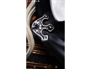 castlevania alucard capa do clipe traje castelvania cosplay prop 3d print model - Mito3D