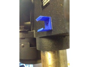 drücken Sie die drill-clip Werkzeugmaschinen 3d print model - Mito3D