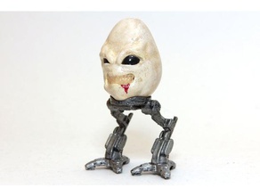 evil egg mech body toy & game accessories holder 3d print model - Mito3D