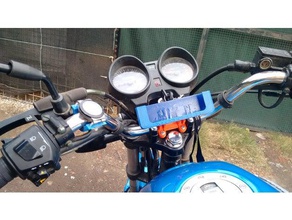 telefone titular da motocicleta celular gps de montagem móvel móveis suporte do moto monta 3d print model - Mito3D