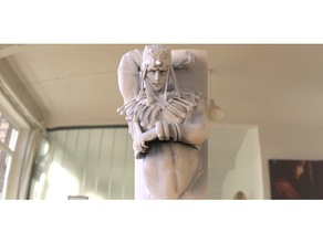 pilier de l'homme sculptures jojo 3d print model - Mito3D