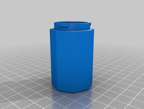 l4-Bajonett-container-Basis Container kundengebundene 3d print model - Mito3D