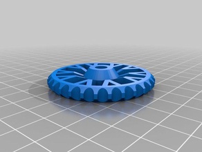 bwm style bed leveling nut knob tevo tarantula 3d printer parts 3d print model - Mito3D