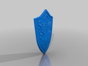 royal scudo oggetti di scena la leggenda zelda shield 3d print model - Mito3D