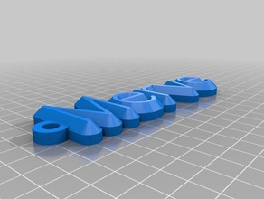 merve organizasyon özelleştirilmiş 3d print model - Mito3D