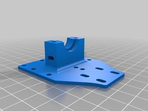 reworked carriage 3d printer parts 3d print model - Mito3D