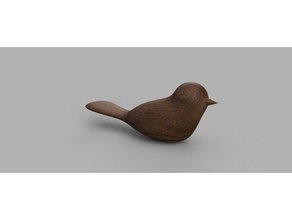 conforto pássaro brinquedos & games o câncer a escultura doença mão felizes cofre madeira 3d print model - Mito3D