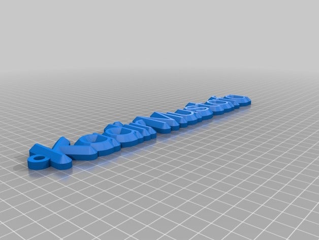 mustafa organizasyon özelleştirilmiş 3D print model - Mito3D