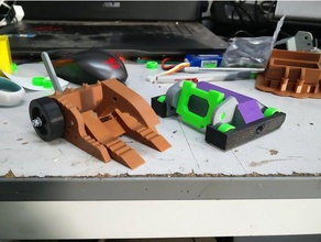 hobgoblin savaşları ölçekli model robot oyuncaklar ve oyunlar battlebots gulyabani oyuncak robotwars 3d print model - Mito3D