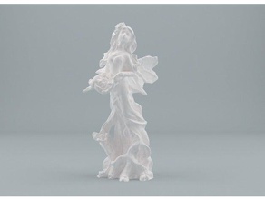 forest fairy figurine - 3d scan scans & replicas scanning disney magic openscad statue 3d print model - Mito3D