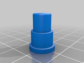 roller bedside table replacement parts 3d print model - Mito3D