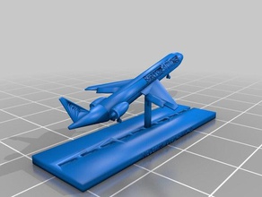 aircraft runway model 3d printing 3d print model - Mito3D