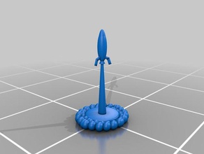 blasting rocket 3d printing 3d print model - Mito3D