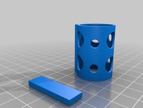 abierto alimentador de plomo molde La impresión en 3d 3d print model - Mito3D