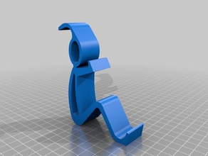 phone holder stand mobile 3d print model - Mito3D