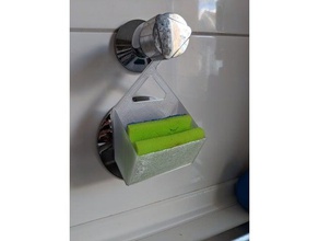 sponge holder household tray 3d print model - Mito3D
