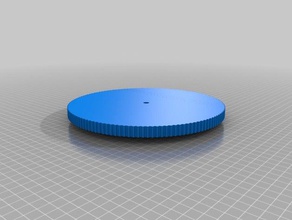 il mio personalizzato parametrico puleggia biblioteca - customizer ottimizzato parti su misura 3d print model - Mito3D