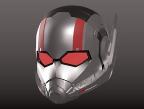 ant-man casco 2018 versione oggetti di scena ant antman uomo la marvel 3d print model - Mito3D