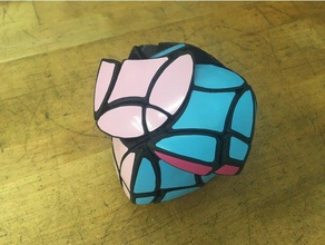 helicoptrahedron puzzle puzzles cube dodecahedron helicopter hexahedron karate lobster rhombic rubik rubiks rubric ryan beam tetrahedron 3d print model - Mito3D