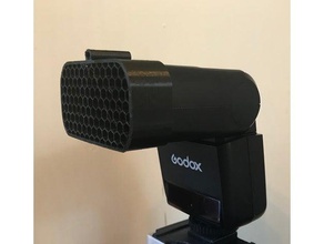 godox tt350 de la grille caméra flash 3d print model - Mito3D
