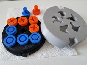 tic tac toe kapak takılabilir sanat baord Yönetim Kurulu tahta oyunu oyun oyunlar yağmurlu bir gün oyuncak oyuncaklar 3d print model - Mito3D