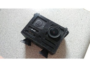 generische action-Kamera-tpu-mount Kamera action Kamera-Halterung fitfort fpv mount 3d print model - Mito3D