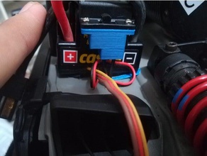 switch holder traxxas erevo esc r c vehicles 3d print model - Mito3D