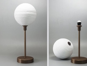 jupiter-Lampe Basis Dekor Dekoration Geschenk home jupiter Lampe 3d print model - Mito3D