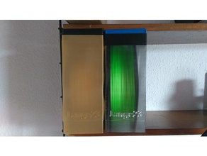 filamentbox stackable spiralized 3d printer accessories box filament spool vasemode 3d print model - Mito3D