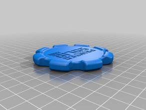 imprimé solide maker pièce de monnaie L'impression 3d tests 3d print model - Mito3D