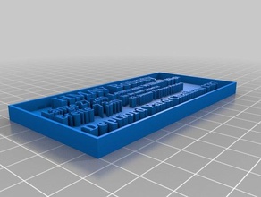 hmav ödül işareti 3d baskı 3d print model - Mito3D