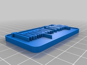 thompson ' s giraffe 2 Schilder & logos kundengebundene 3d print model - Mito3D