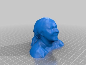 kinect-scan-darlene Menschen 3d print model - Mito3D