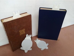 totoro bookmark organization hayao miyazaki 3d print model - Mito3D